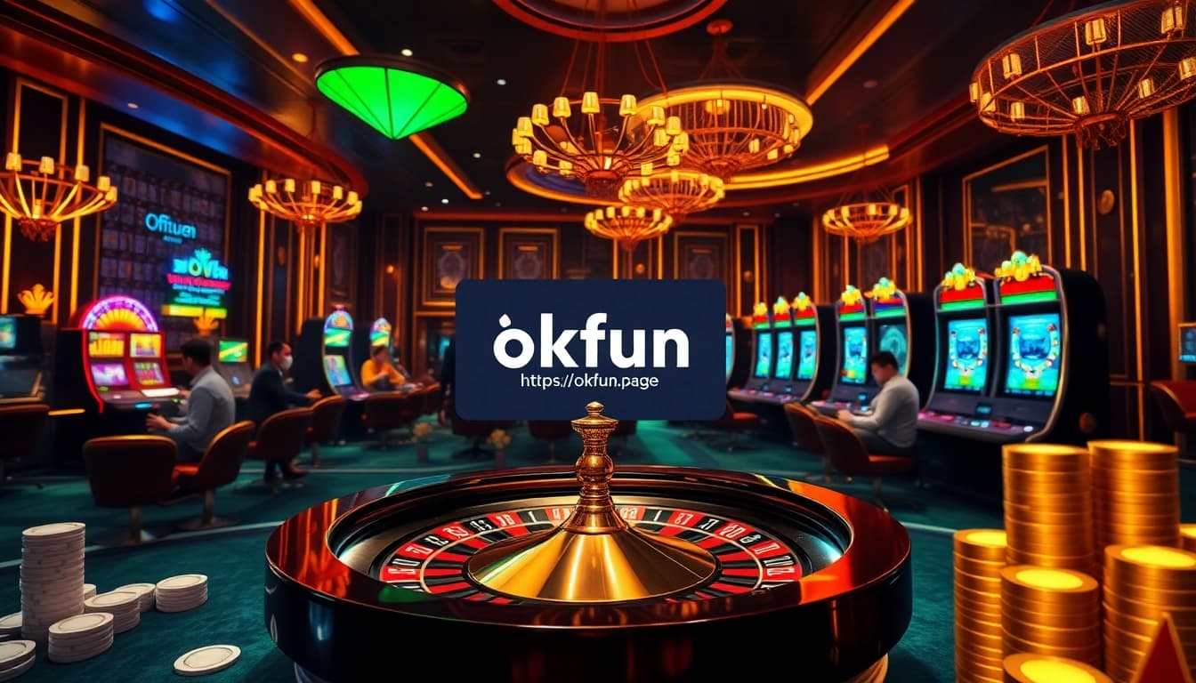 Engage in thrilling gambling experiences with https://okfun.page featuring vibrant casino games and interactive displays.