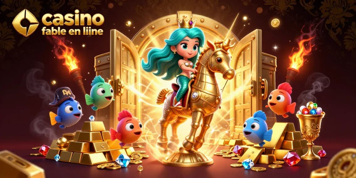 Jouer dans un casino fiable en ligne avec une reine des mers et des joyaux dorés