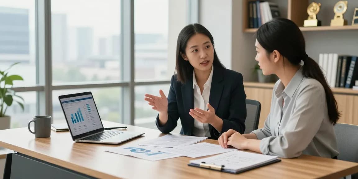 Understanding merchant cash advance vs loan in a professional consultation setting with financial advisor.