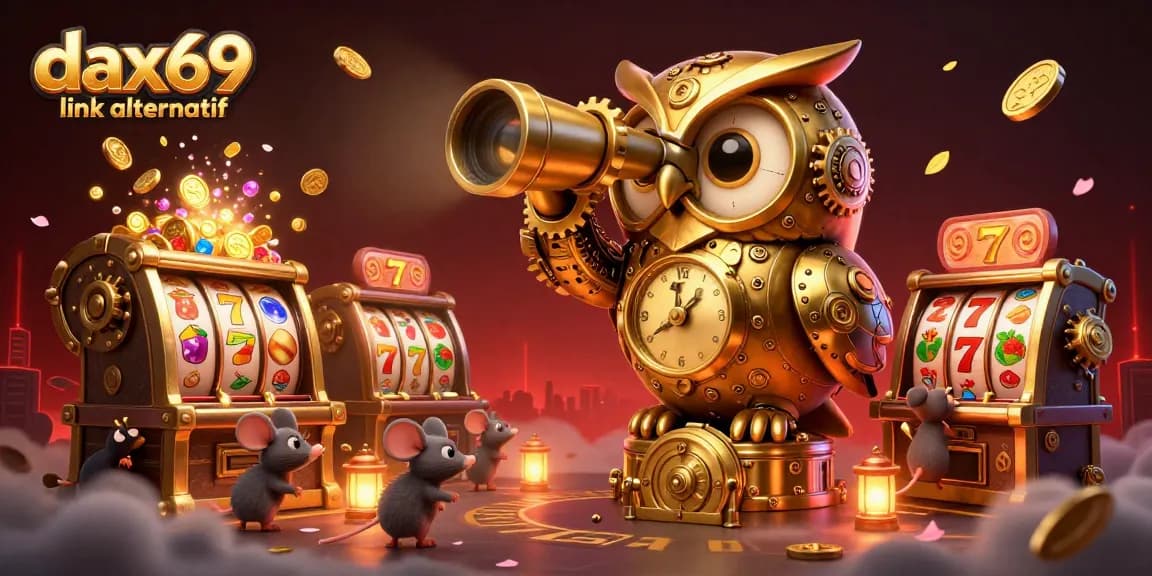Menangkan jackpot bersama DAX69 link alternatif dengan slot penuh warna dan simbol keberuntungan yang menarik.