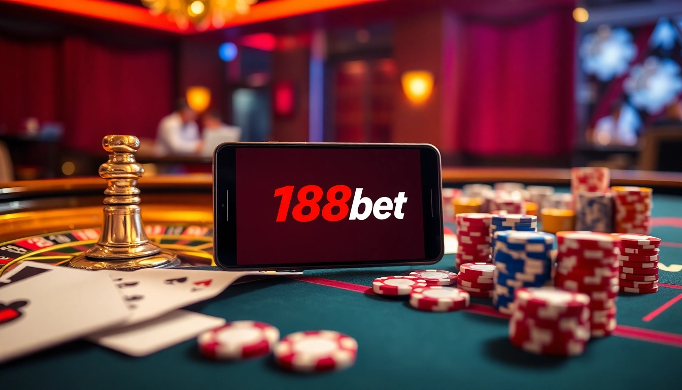 Experience thrilling online gambling at 188bet with engaging games and professional interfaces.