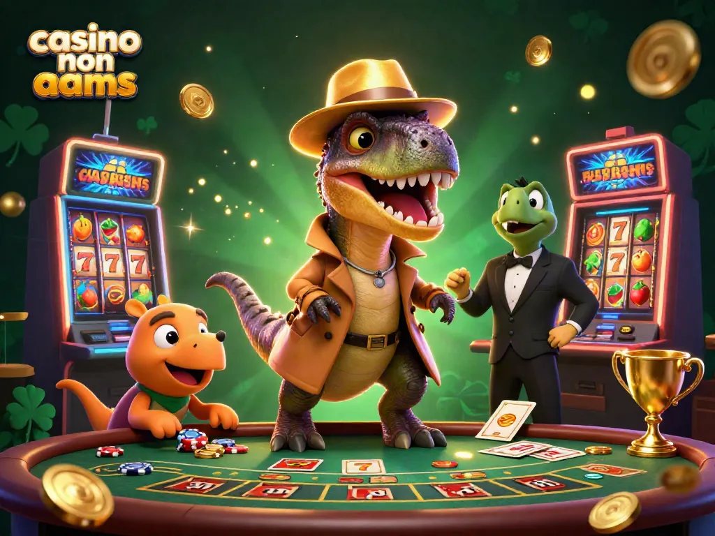 Gioca con i casinò non AAMS ed esplora slot emozionanti con il velociraptor nel mondo dei giochi d'azzardo.