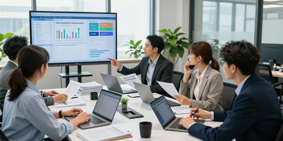 Tim audit forensik profesional berdiskusi di aafikotacimahi.org dengan data analisis dan alat forensik.