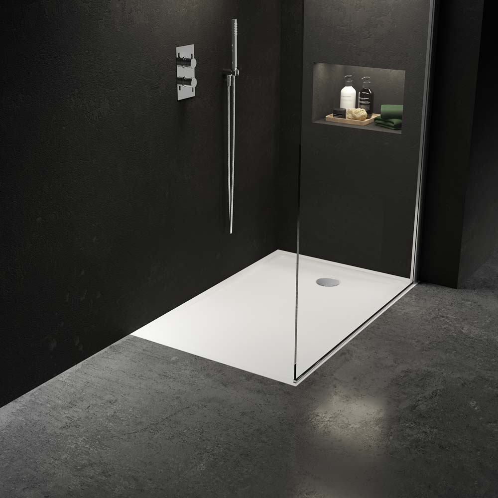 Elegant Semi-frameless Shower Screen with 5mm Glass