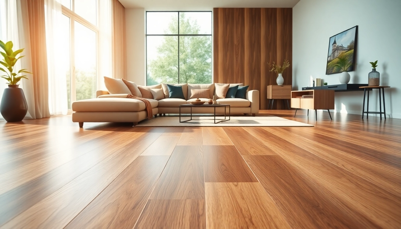Browse luxury vinyl flooring near me in a beautifully designed living room.