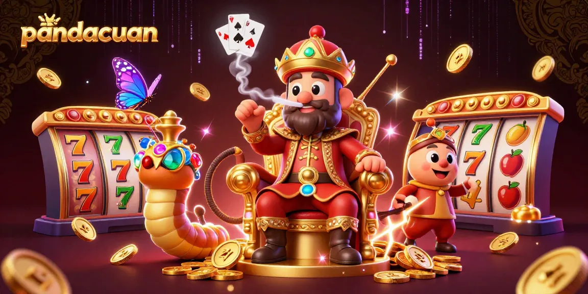 Menangkan permainan slot gacor di pandacuan dengan tampilan karakter menarik dan elemen kasino yang memikat.