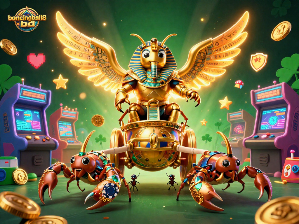 Join the excitement of bouncingball8 bd with vibrant casino-themed characters and dynamic gaming elements.
