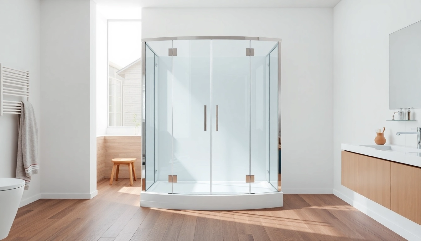 Gestalten Sie Ihr Badezimmer mit der eleganten sonni Duschkabine für ein modernes Ambiente.