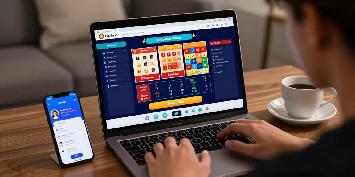 Pengguna mengakses coloksgp link alternatif sambil menikmati suasana nyaman di rumah.