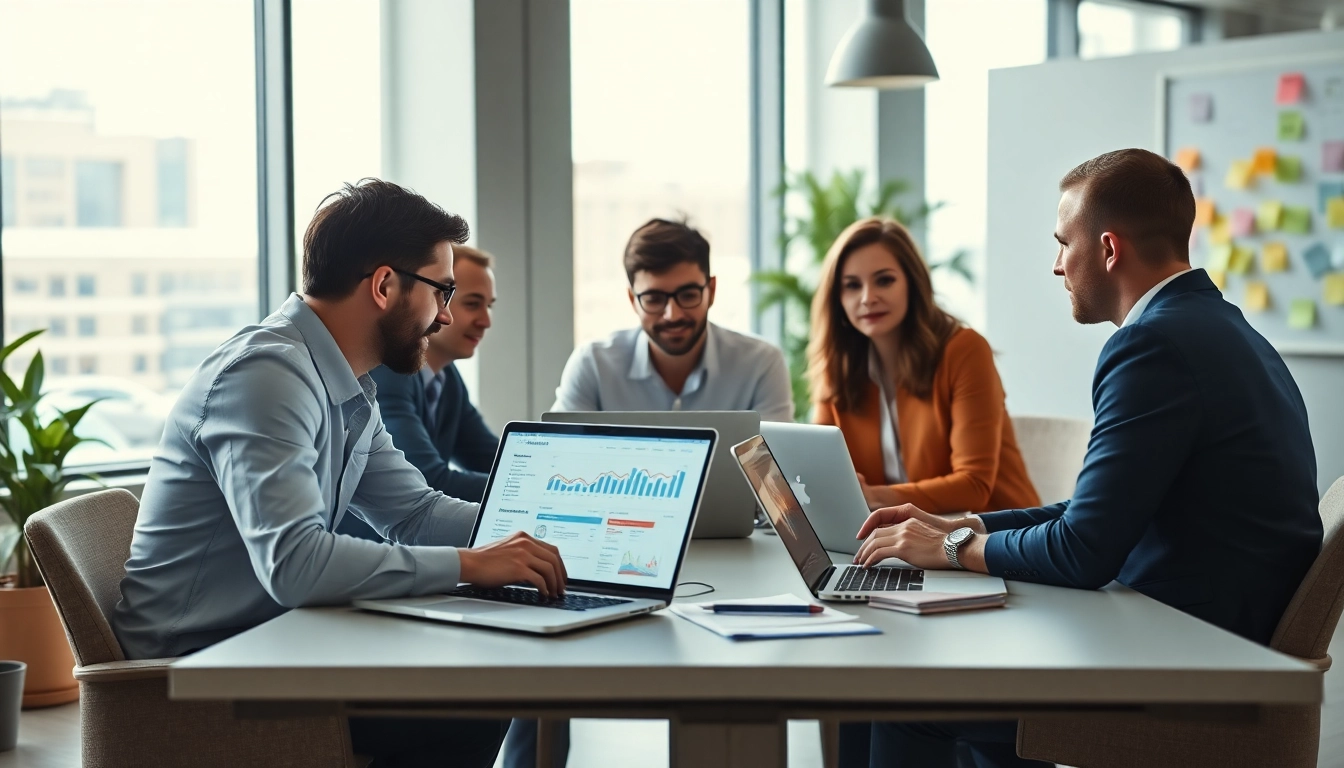 Boost engagement with effective edmonton social media marketing strategies showcased by a focused team.