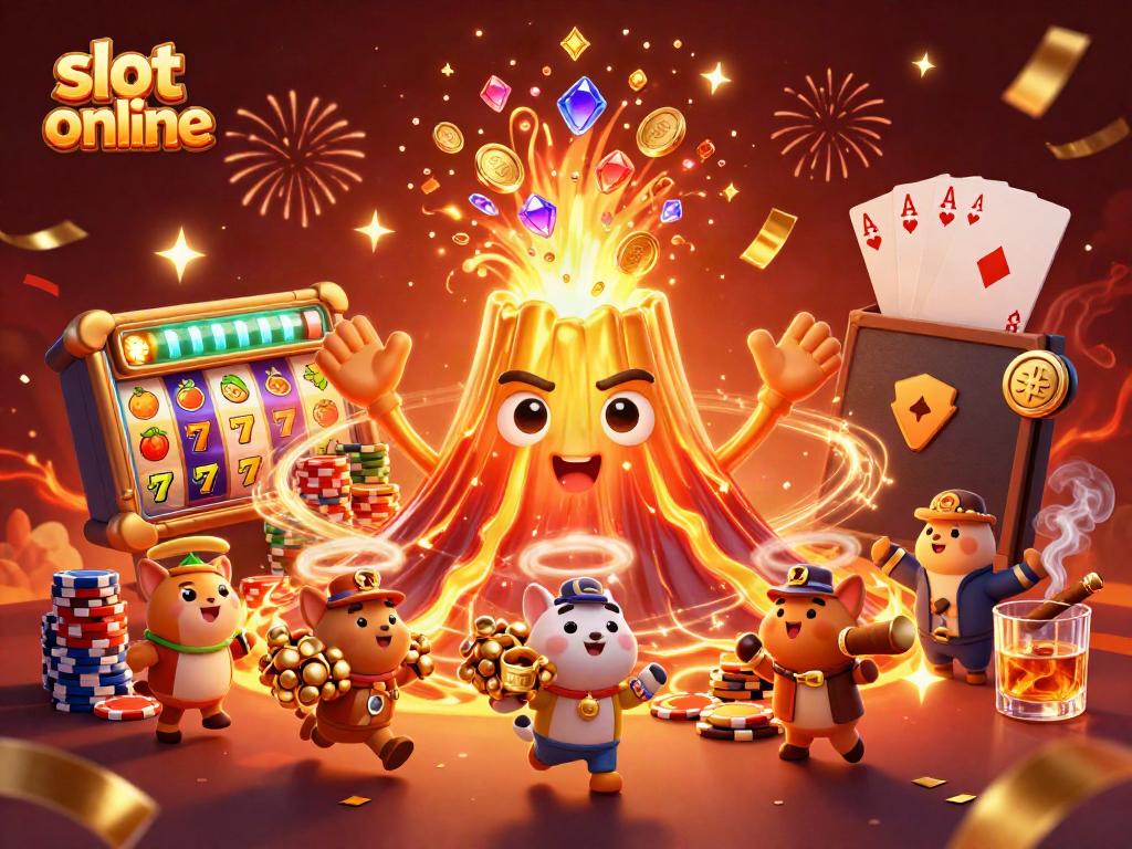Spin and win with exciting slot online features and vibrant 3D casino graphics.