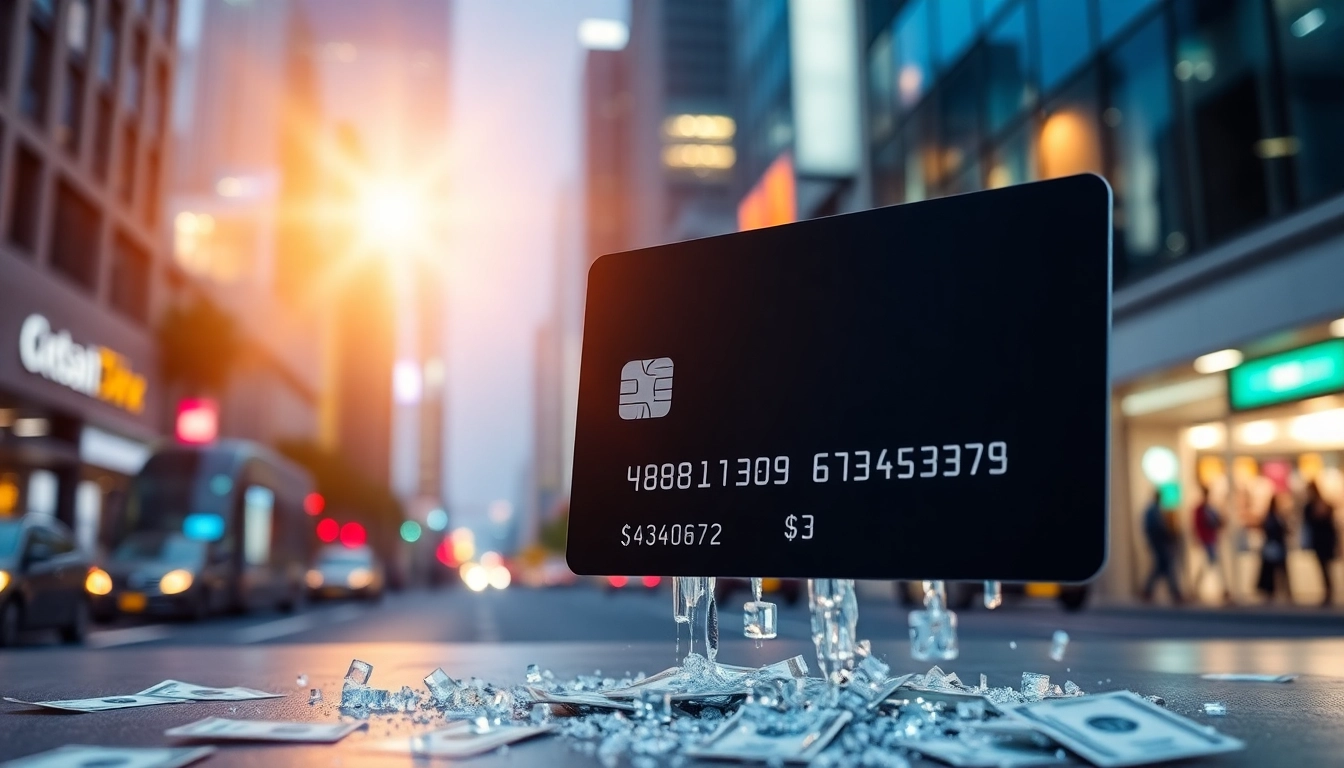 신용카드 현금화를 보여주는 이미지로, 사용자 중심의 금융 환경을 강조합니다.