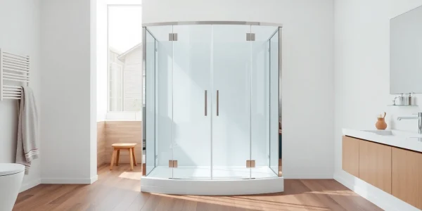 Gestalten Sie Ihr Badezimmer mit der eleganten sonni Duschkabine für ein modernes Ambiente.