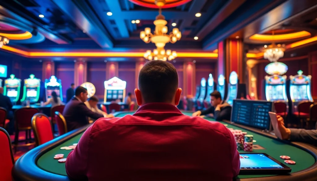 Intensely strategizing around a poker table while contemplating pbn post effectiveness in gambling.