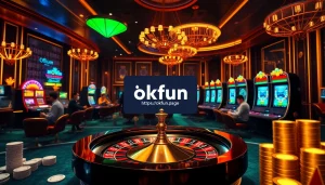 Engage in thrilling gambling experiences with https://okfun.page featuring vibrant casino games and interactive displays.