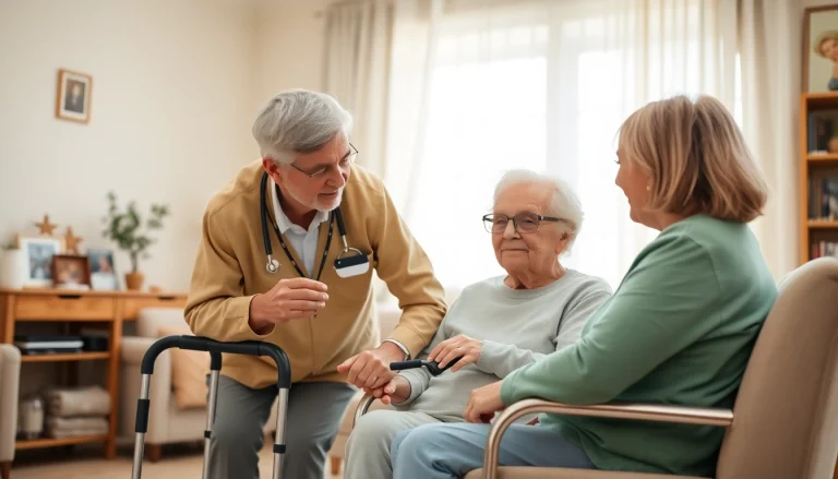 Senior caregivers austin tx providing compassionate support in a serene home environment.