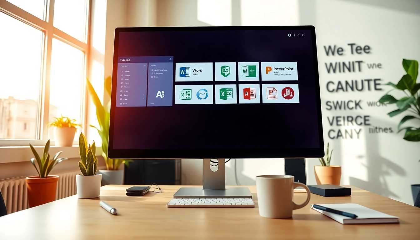 在现代桌面工作区体验WPS Office，彰显高效与创新。