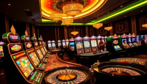 Experience thrilling gameplay at NOHU90 with vibrant casino tables and engaging slots.