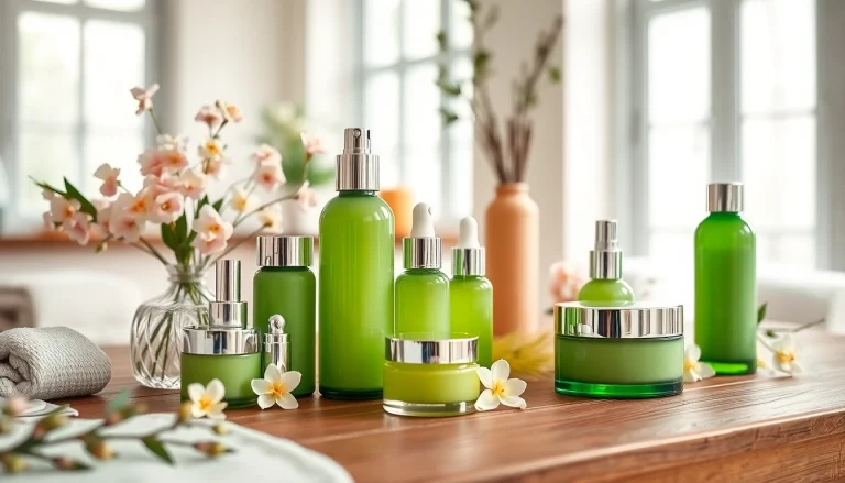 Kosmetika profesionalūs odos priežiūros produktai ir kosmetika elegantiškoje aplinkoje.