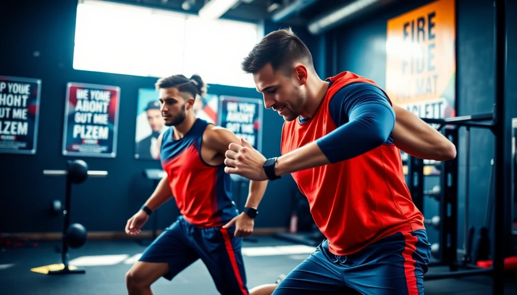 Trainierende Athleten in urbanem Gym mit phantom athletics Ausrüstung.