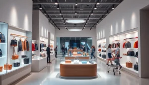 레플리카사이트에서 세련된 제품을 쇼핑하는 고객의 모습을 담고 있습니다.