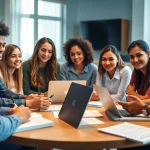 Support for certification exams as students collaborate in a focused study environment.