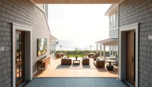 Visualize the welcoming Scituate In-Law Expansion with modern living spaces and coastal views.