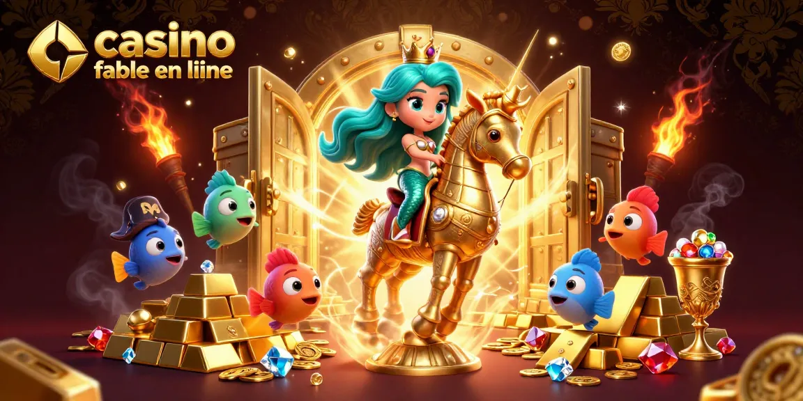 Jouer dans un casino fiable en ligne avec une reine des mers et des joyaux dorés