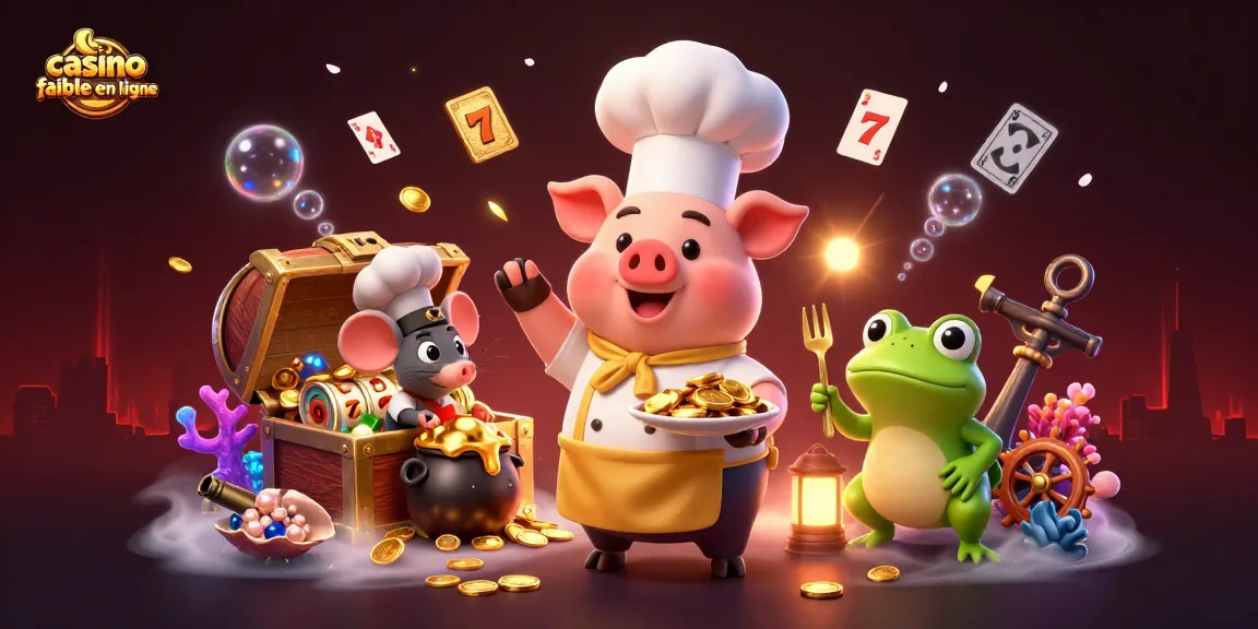 Profitez des offres des casinos fiables en ligne avec un chef cuisinier et des éléments de jeu