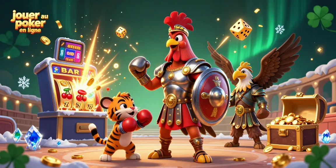 Jouez au poker en ligne dans un environnement dynamique, accompagné d'animations de casino captivantes.