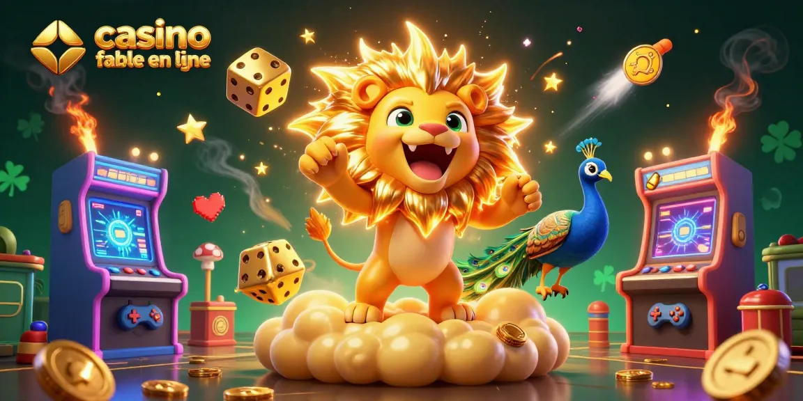 Découvrez les meilleures options de jeux dans un casino fiable en ligne, avec un lion et des éléments de jeu captivants.