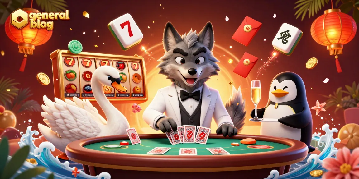 Play with excitement at the general blog casino featuring vibrant characters and dynamic game elements.