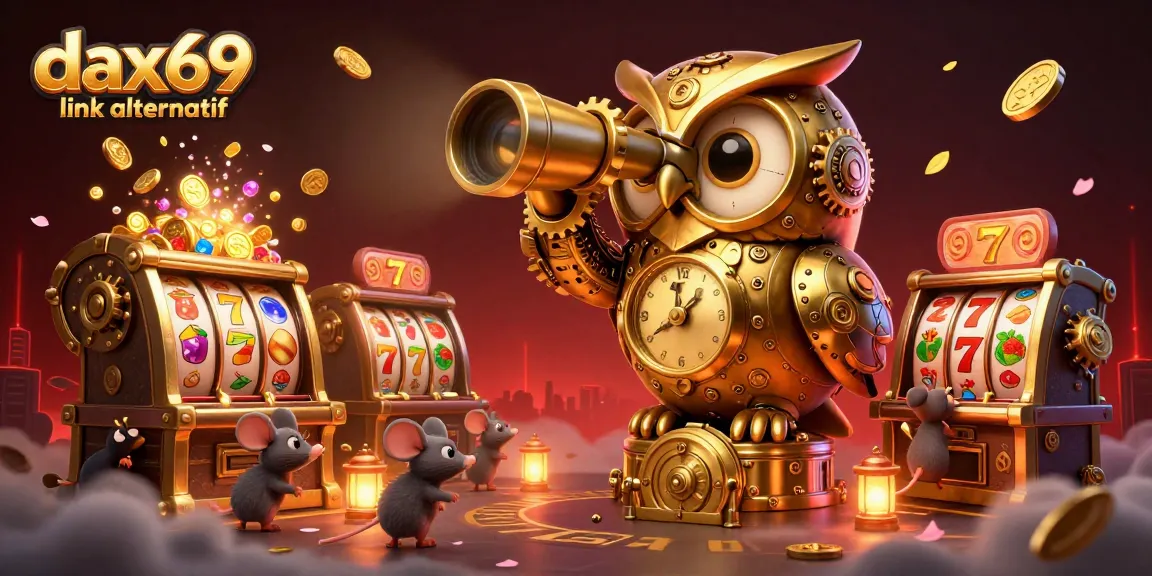 Menangkan jackpot bersama DAX69 link alternatif dengan slot penuh warna dan simbol keberuntungan yang menarik.